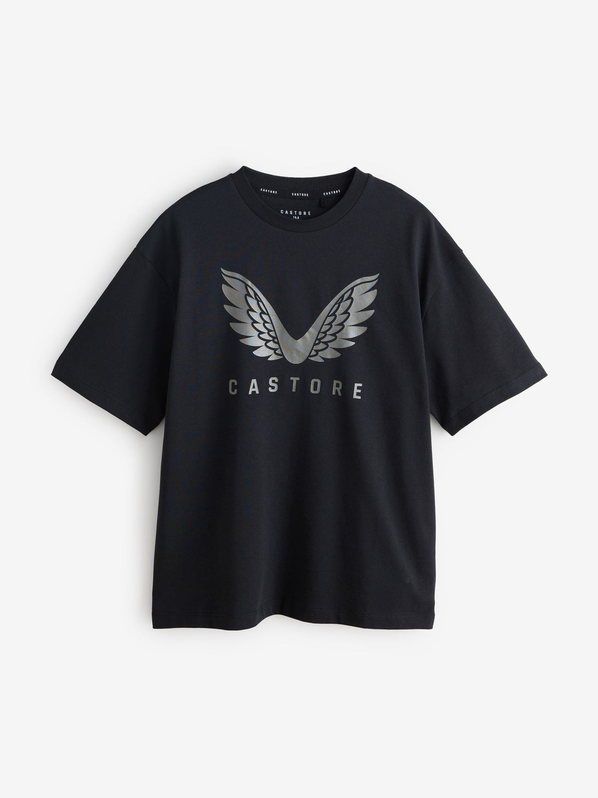 Dsiney Kidz - Castore Khaki Green Oversized Short Sleeve Logo Cotton T-Shirts 3 Pack image 2