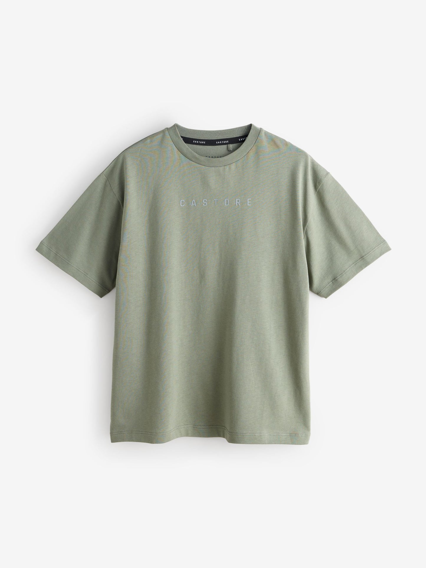 Dsiney Kidz - Castore Khaki Green Oversized Short Sleeve Logo Cotton T-Shirts 3 Pack image 4