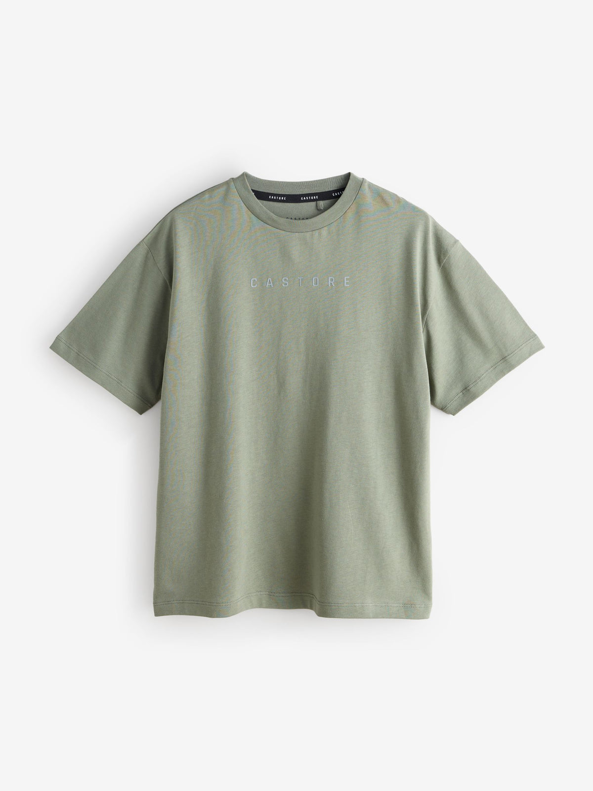 Dsiney Kidz - Castore Khaki Green Oversized Short Sleeve Logo Cotton T-Shirts 3 Pack image 4
