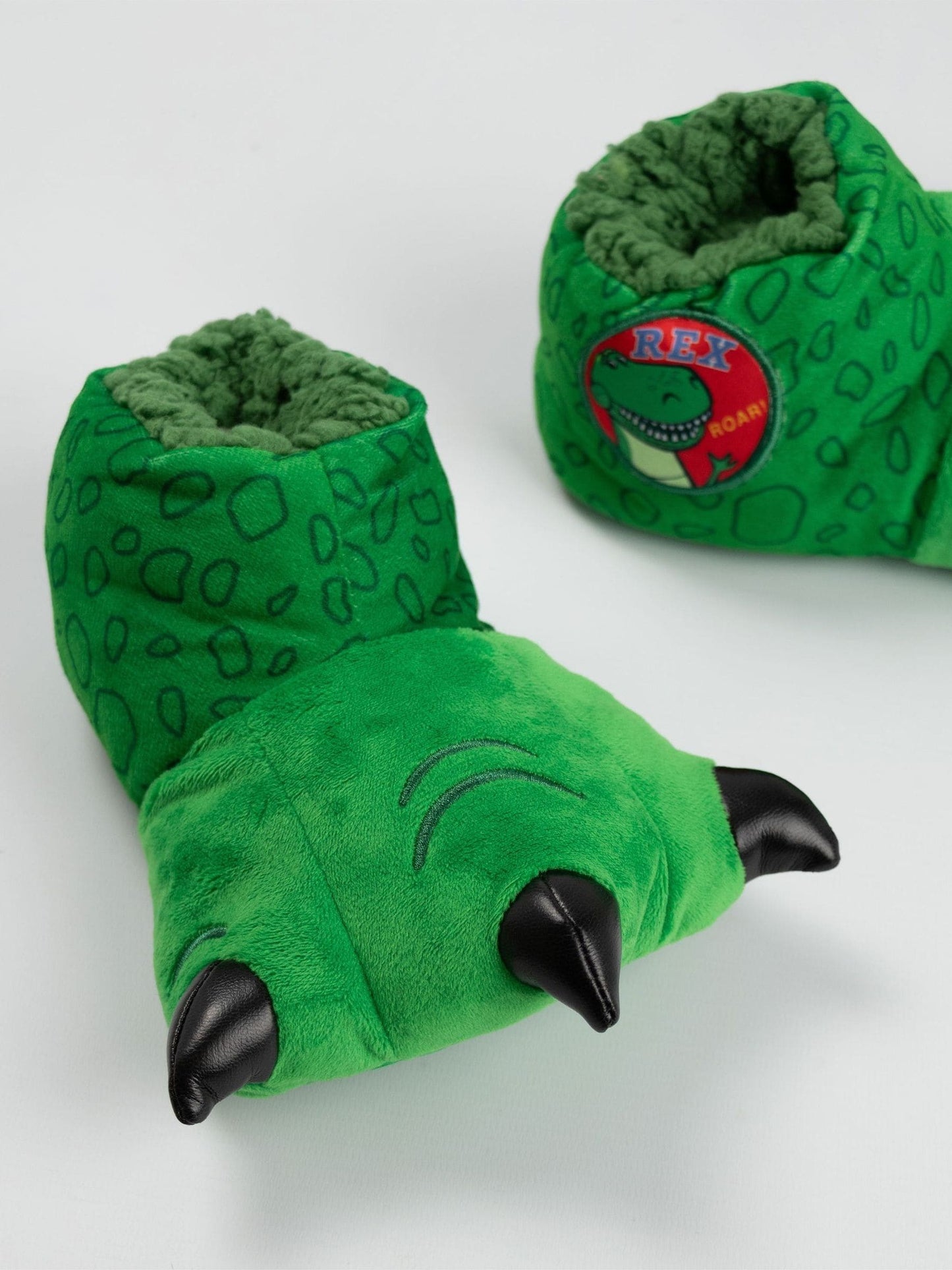 Vanilla Underground Green Disney Toy Story Rex Slipper Boots image 2