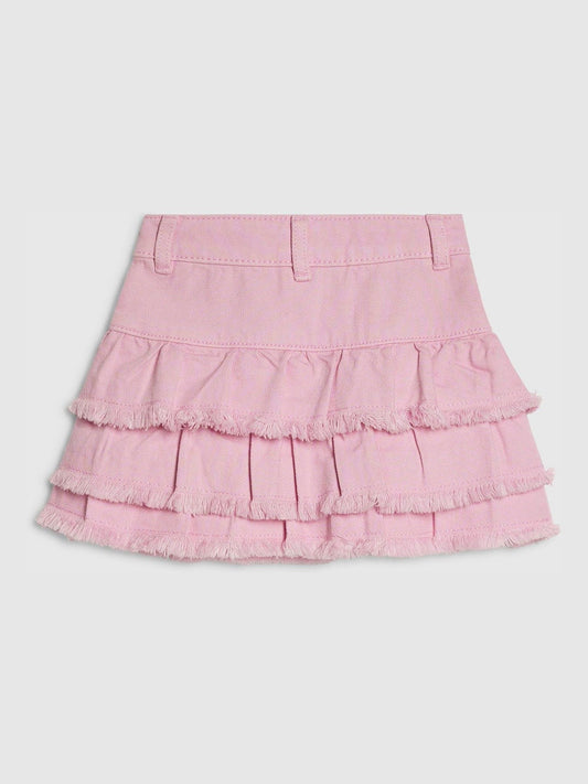 Dsiney Kidz - River Island Pink Denim Rara Skirt image 2