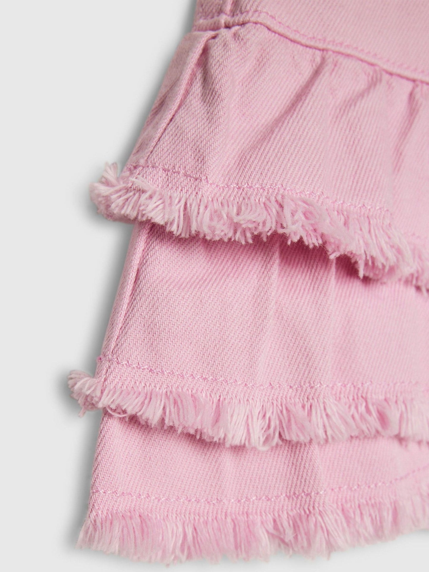 Dsiney Kidz - River Island Pink Denim Rara Skirt image 4