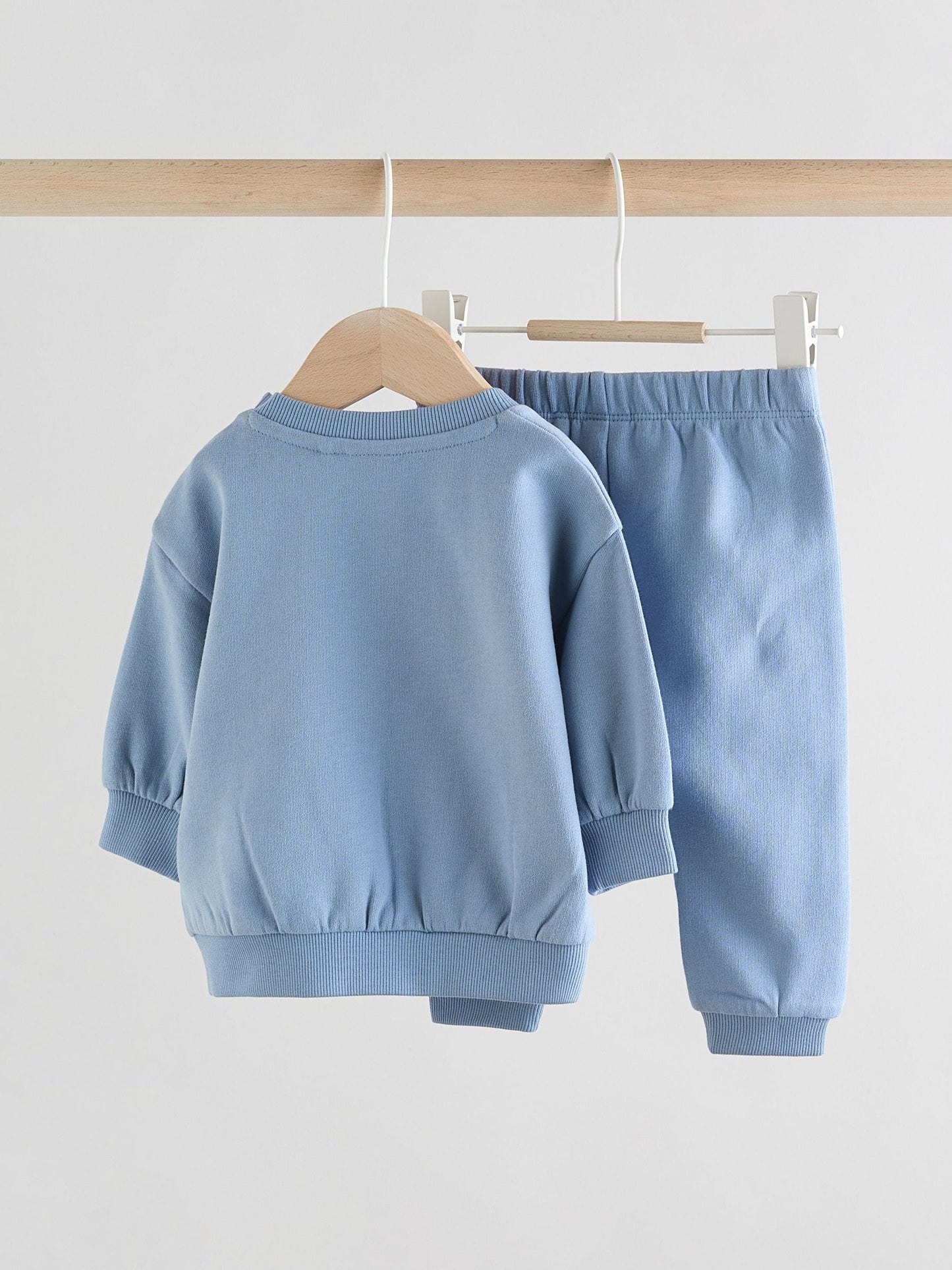 Blue Baby Sweater and Joggers Set (0mths-2yrs) image 2