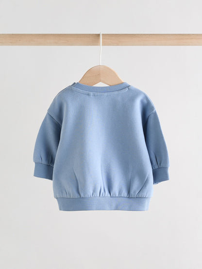 Blue Baby Sweater and Joggers Set (0mths-2yrs) image 5