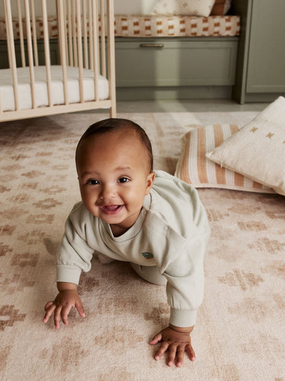 Sage Green Baby Sweater and Joggers Set (0mths-2yrs) image 3