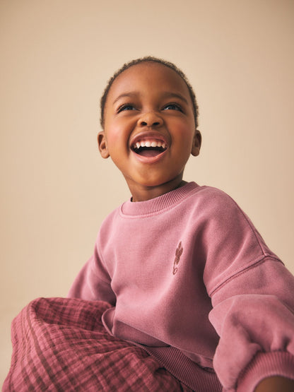 Pink Layered Sweat Dress (3mths-7yrs) image 4