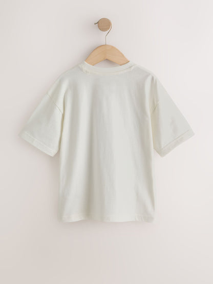 Dsiney Kidz - Ecru White Single Minecraft T-Shirt (3-16yrs) image 7
