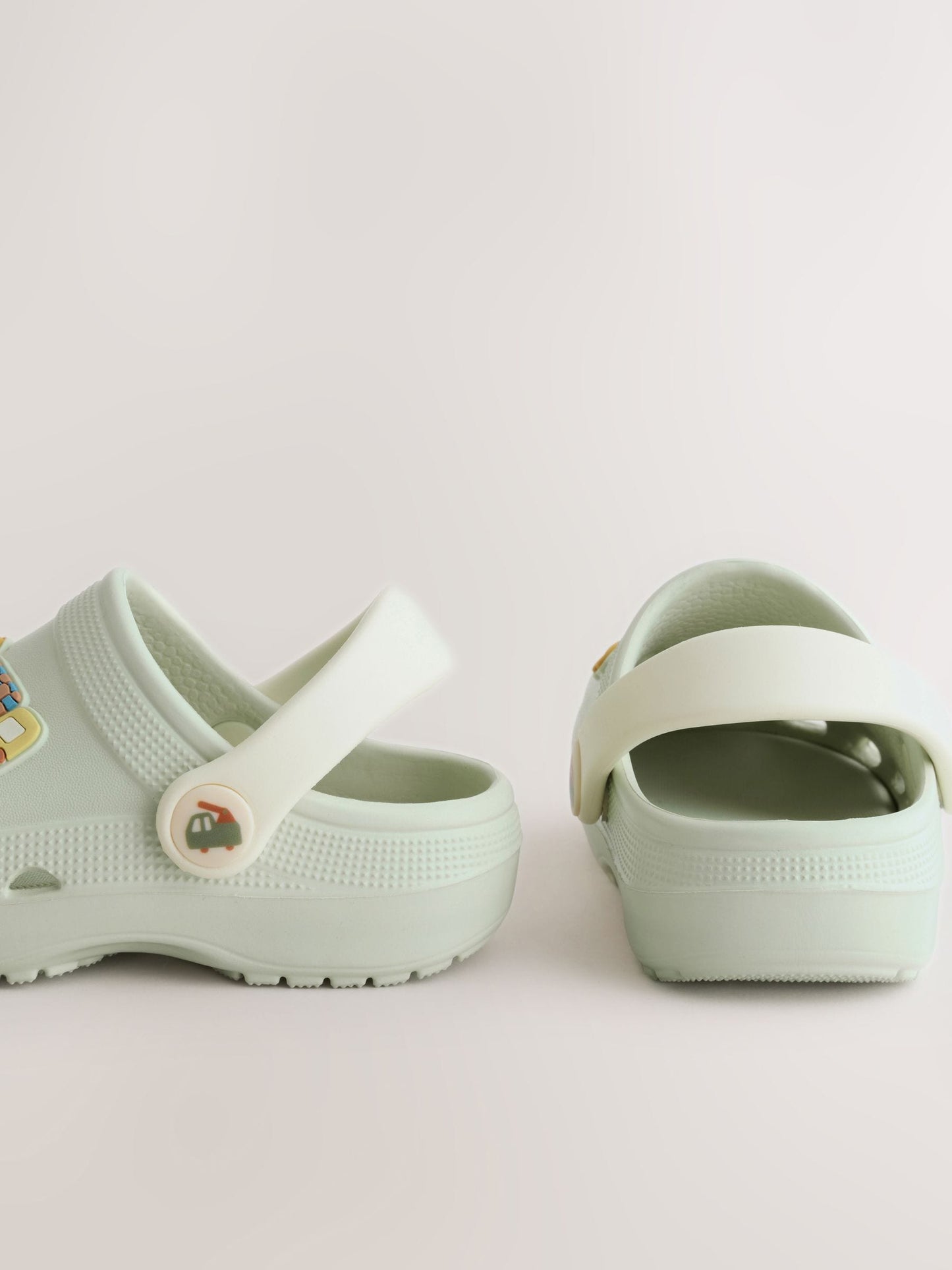 Sage Green Transport Wide Fit (G) Comfort Clogs image 4