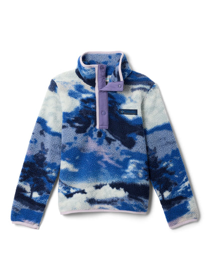 Dsiney Kidz - Columbia Blue Helvetia™ II Printed Half Snap Fleece image 1