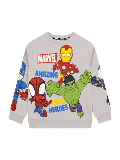 Dsiney Kidz - Character Grey Marvel Spidey And His Amazing Friends Sweatshirt image 7