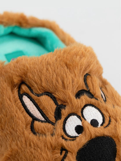 Vanilla Underground Brown Scooby Doo Character Face Slippers - image 6