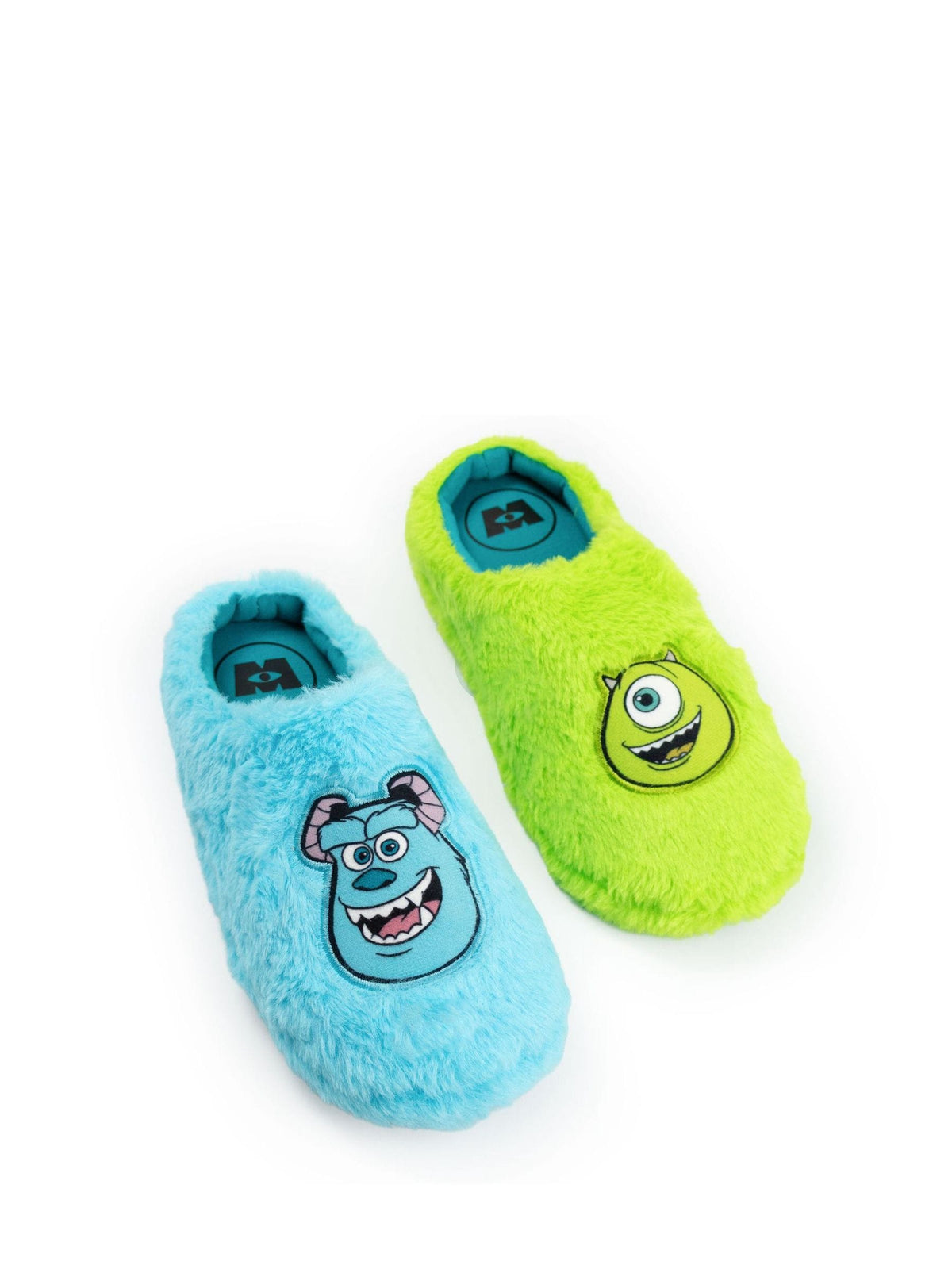 Vanilla Underground Blue Disney Monsters Inc Sully & Mike Slippers - image 1