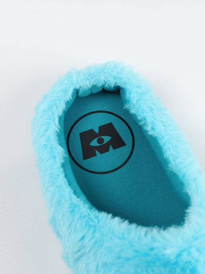 Vanilla Underground Blue Disney Monsters Inc Sully & Mike Slippers - image 6