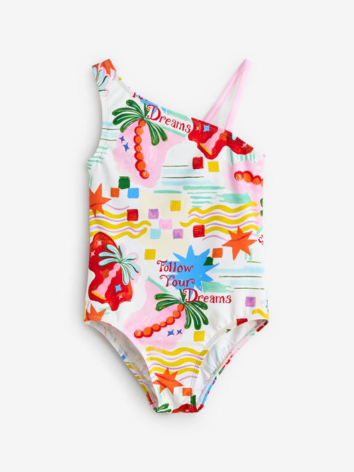 Dsiney Kidz - Eleanor Bowmer Tropical Strappy Follow Your Dreams Swimsuit image 1