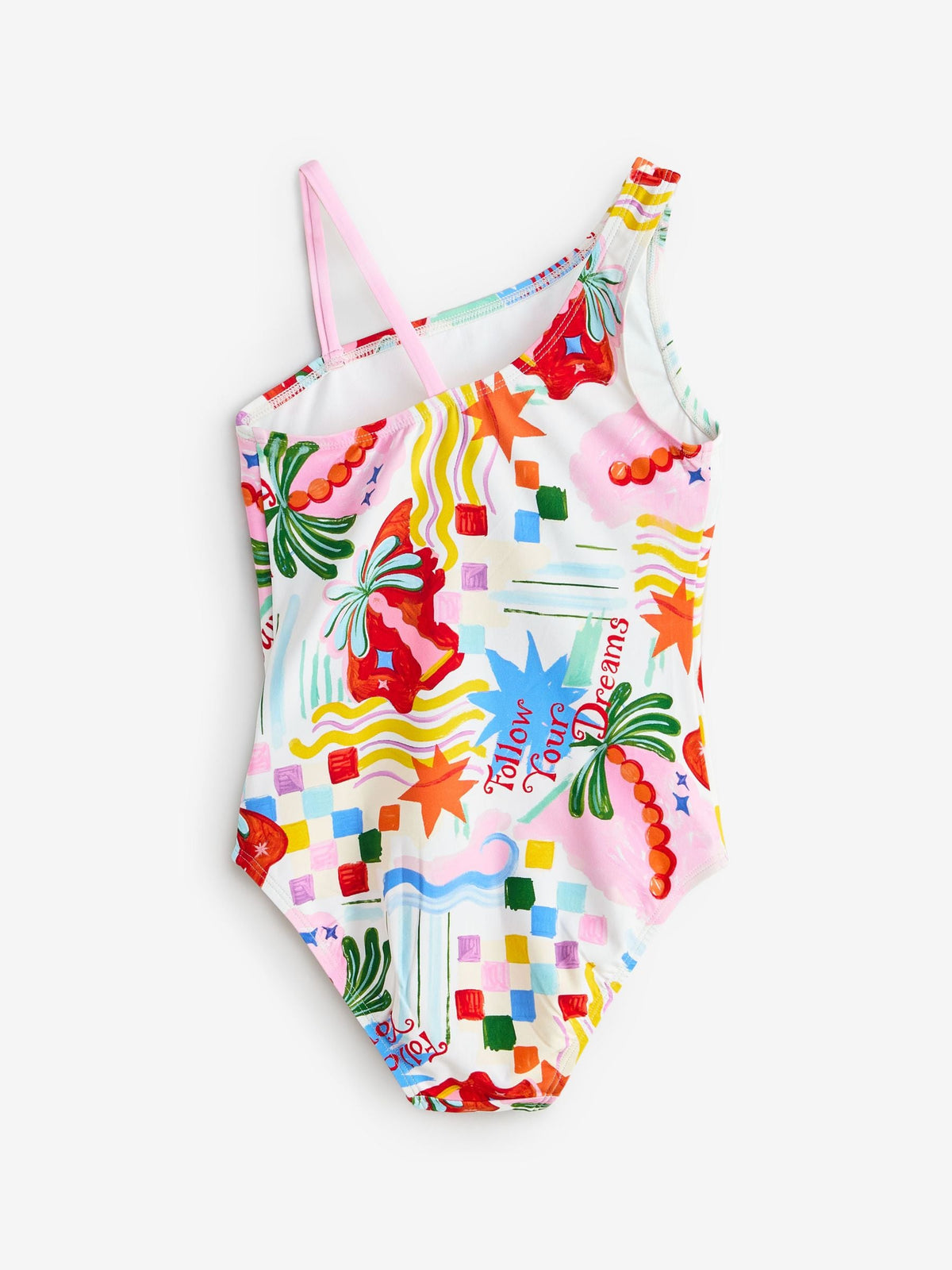 Dsiney Kidz - Eleanor Bowmer Tropical Strappy Follow Your Dreams Swimsuit image 2