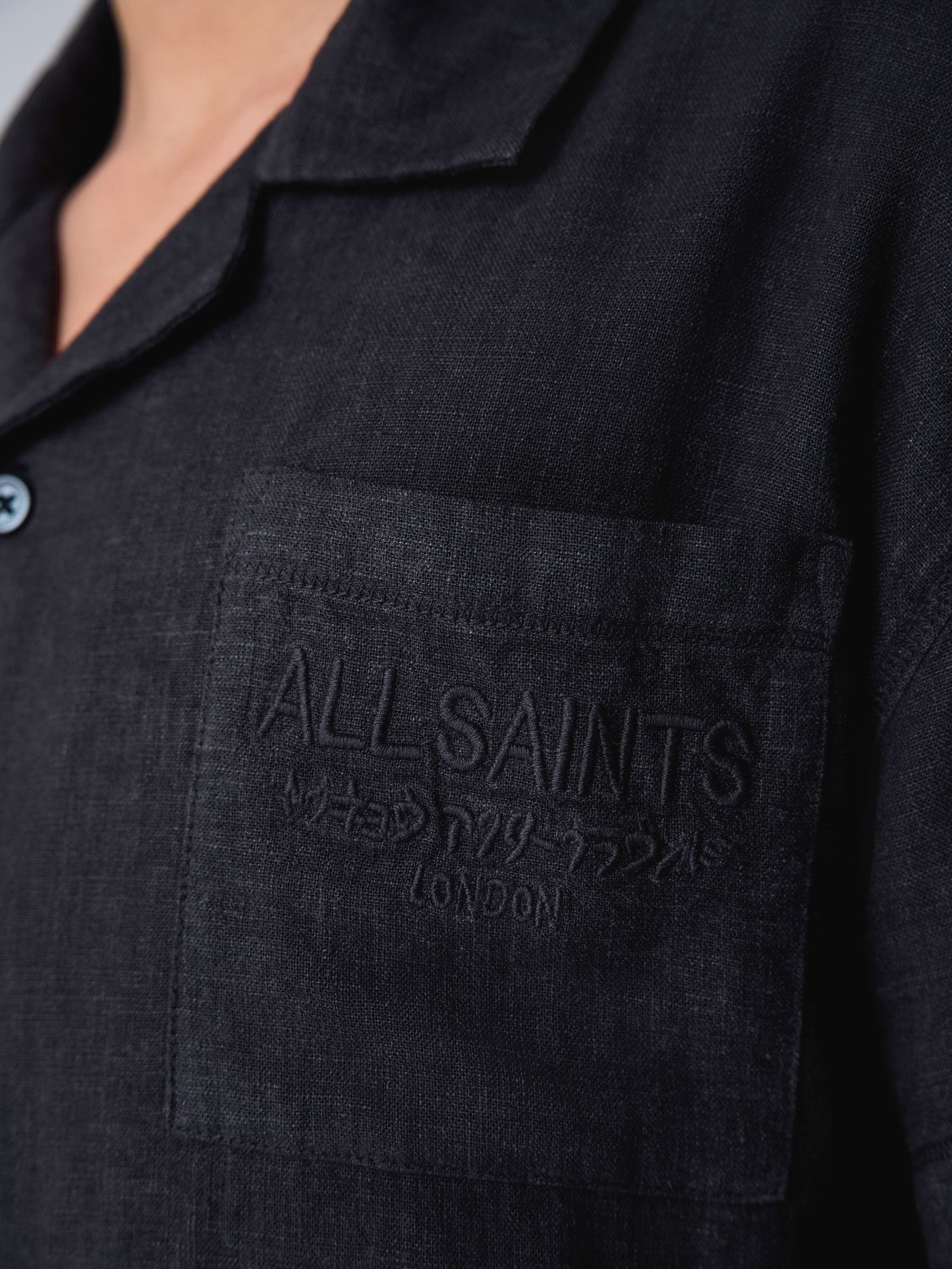 Dsiney Kidz - smALLSAINTS Washed Black Underground Shirt and Shorts Set image 5