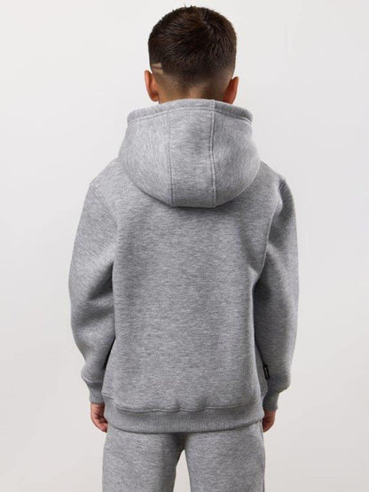 Dsiney Kidz - Gym King Grey Marl Fundamental Hoodie image 2