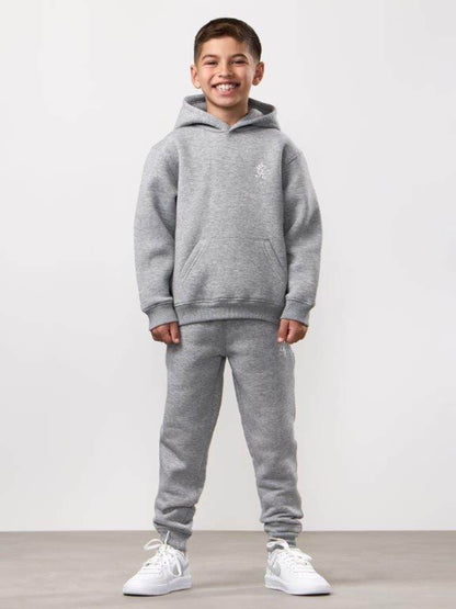 Dsiney Kidz - Gym King Grey Marl Fundamental Hoodie image 4