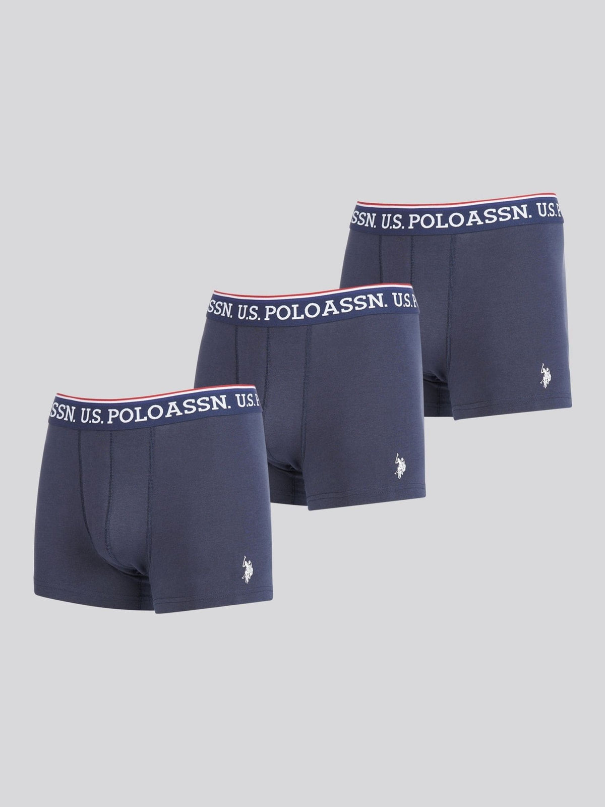 Dsiney Kidz - U.S. Polo Assn. Blue Trunks 3 Pack image 1