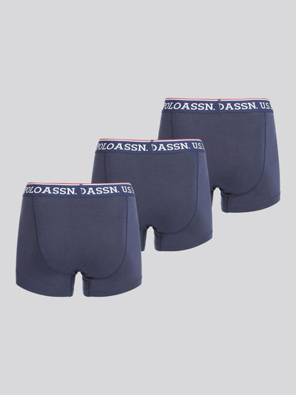 Dsiney Kidz - U.S. Polo Assn. Blue Trunks 3 Pack image 2
