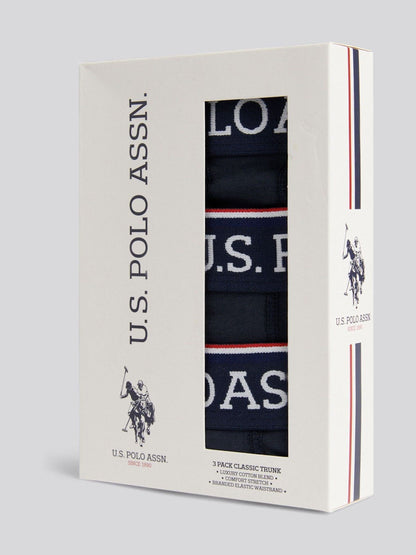 Dsiney Kidz - U.S. Polo Assn. Blue Trunks 3 Pack image 3