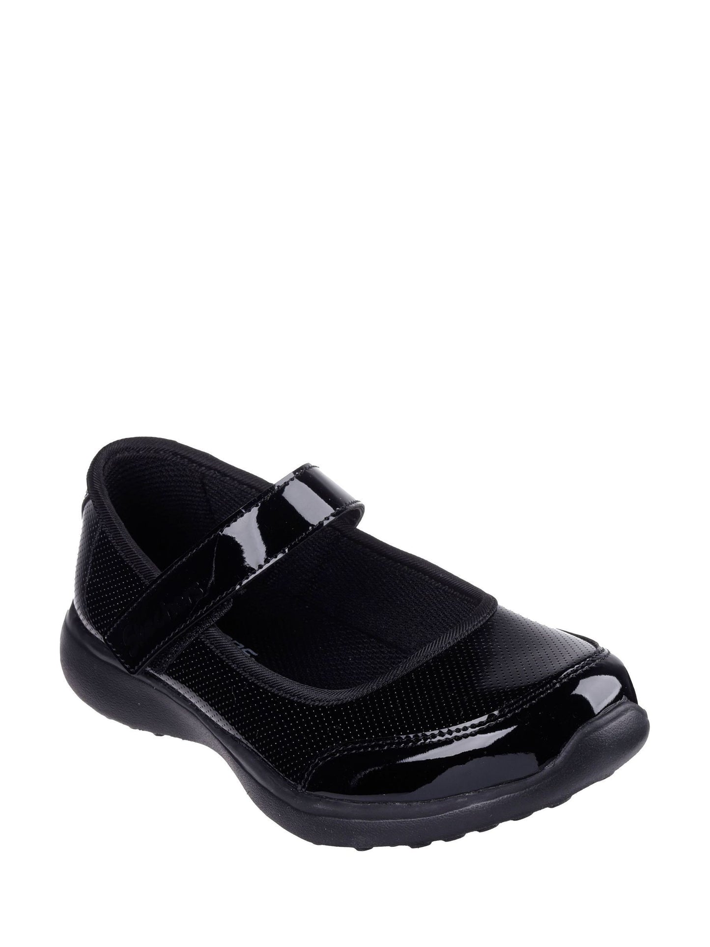 Skechers Black Microstrides School Shoes image 3
