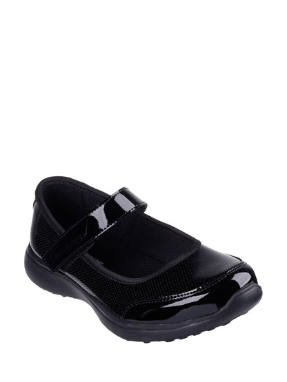 Skechers Black Microstrides School Shoes image 3