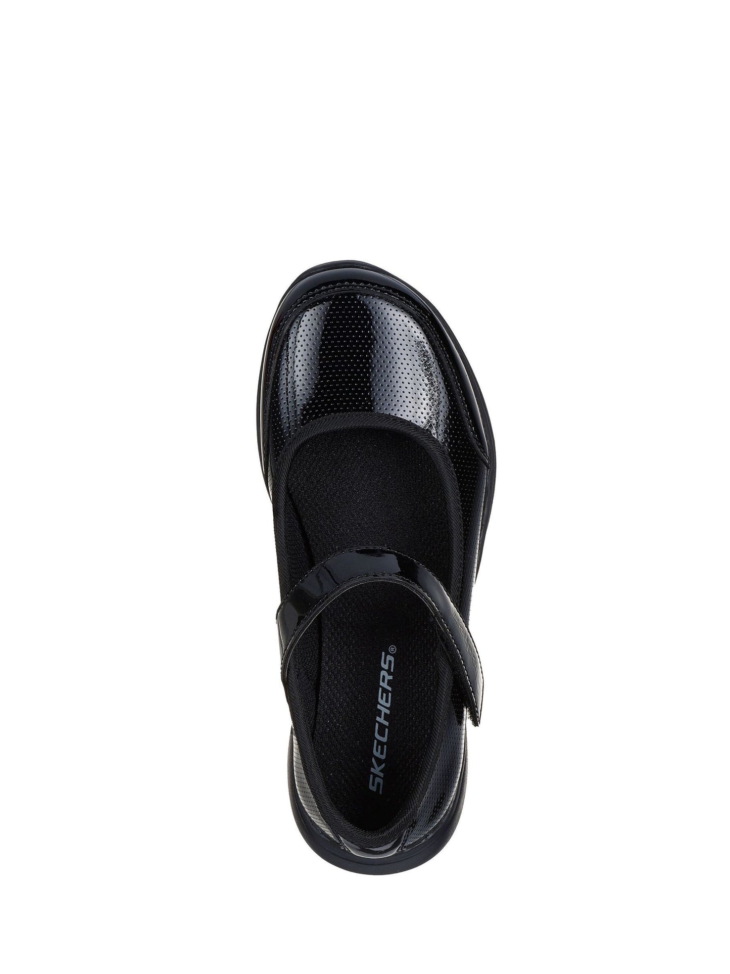 Skechers Black Microstrides School Shoes image 5