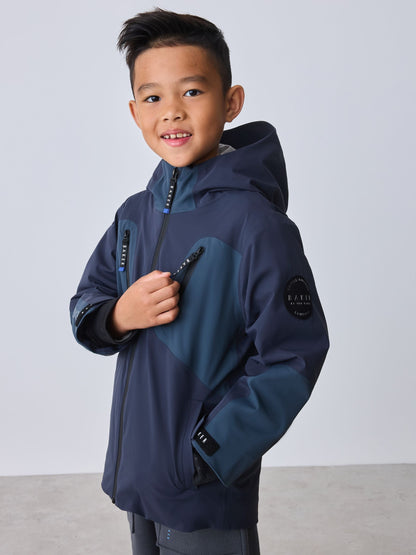 Dsiney Kidz - Baker by Ted Baker Navy Waterproof Lightweight Coat image 1