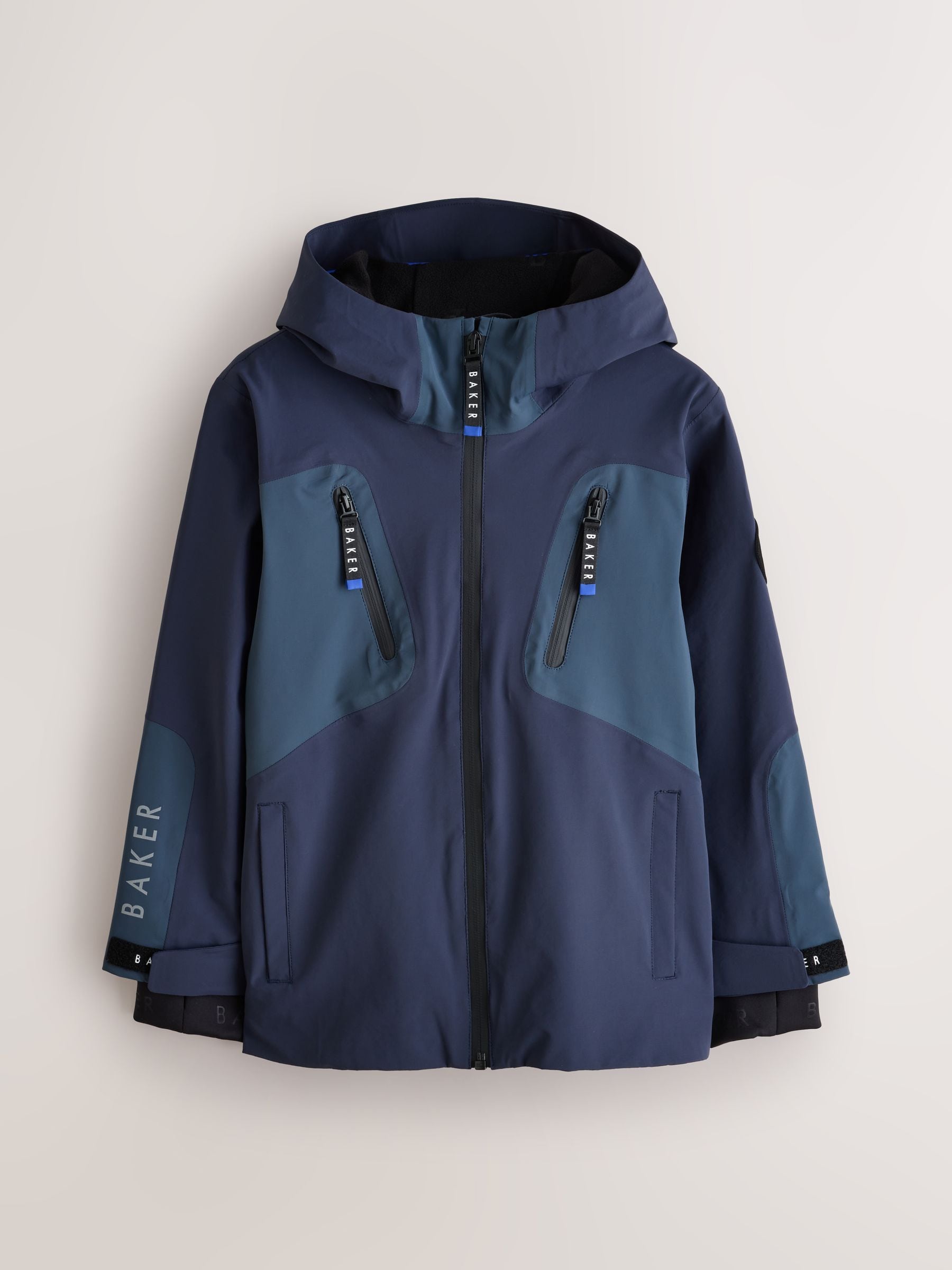 Dsiney Kidz - Baker by Ted Baker Navy Waterproof Lightweight Coat image 8
