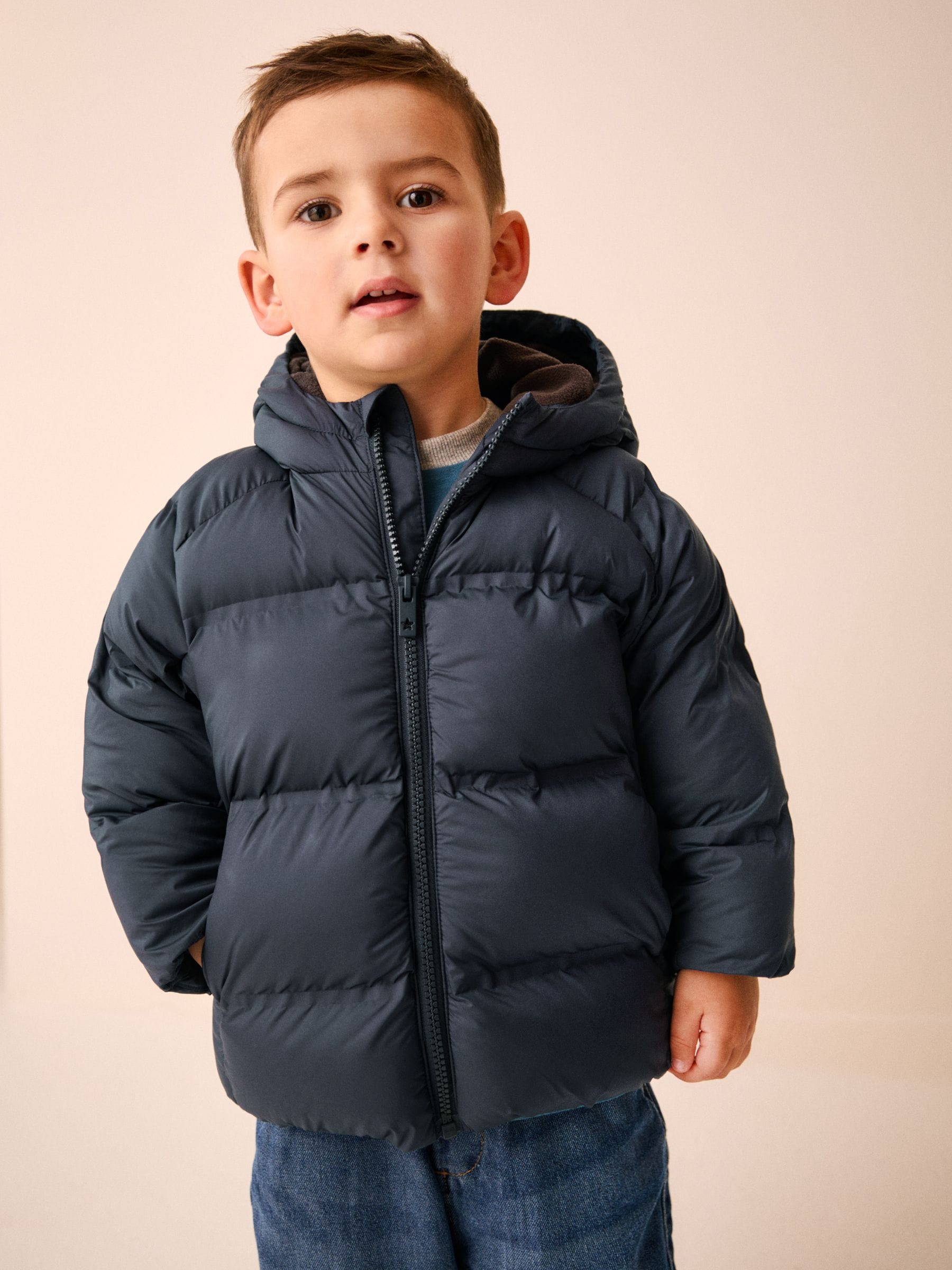 Dsiney Kidz - Navy Padded Coat (3mths-7yrs) image 1