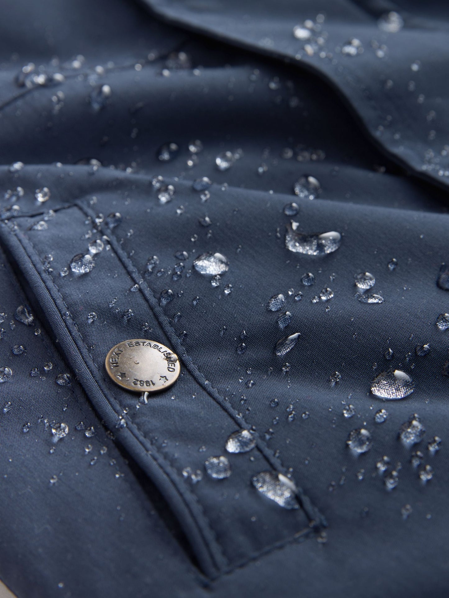 Dsiney Kidz - Navy Waterproof Borg Lined Parka (3mths-7yrs) image 9
