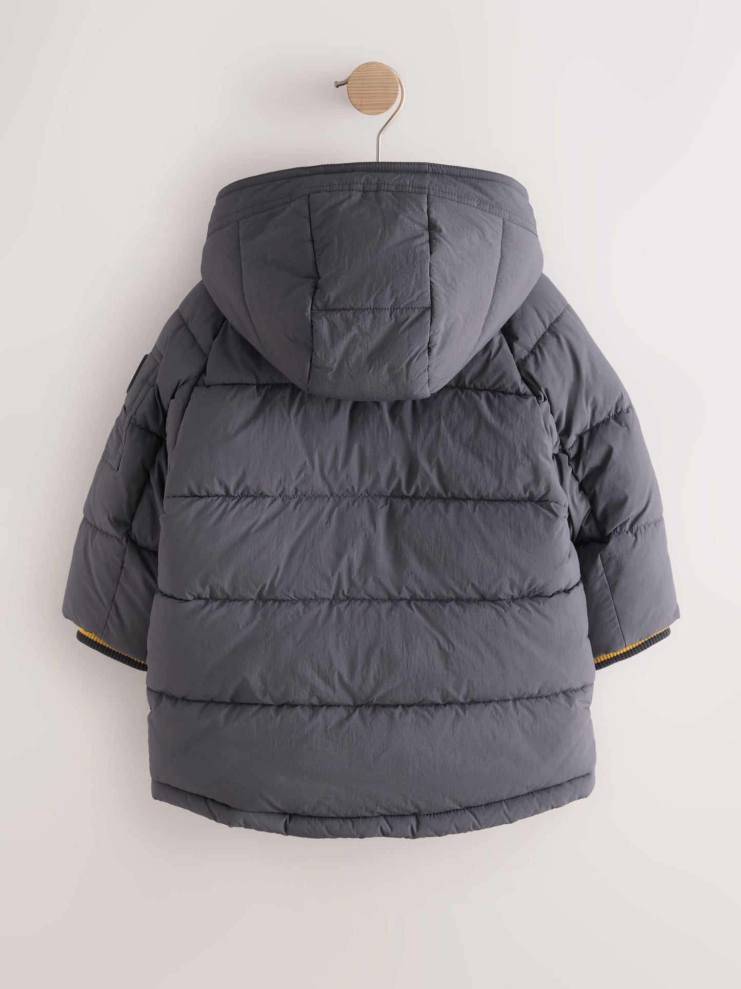 Dsiney Kidz - Grey Borg Lined Padded Coat (6mths-7yrs) image 8