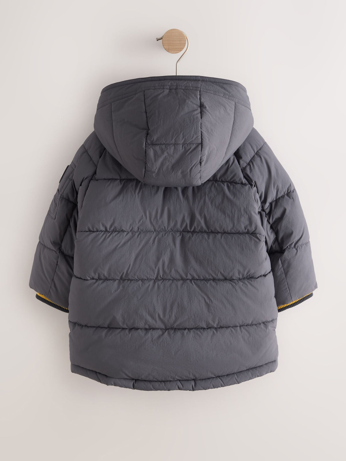 Dsiney Kidz - Grey Borg Lined Padded Coat (6mths-7yrs) image 8