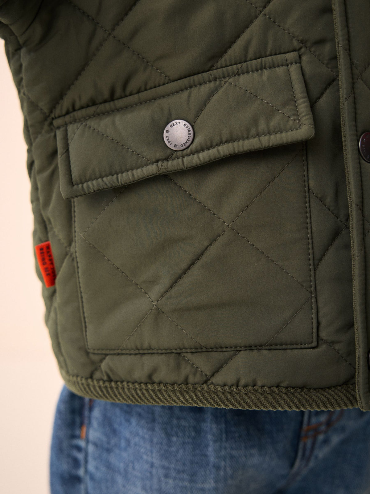 Dsiney Kidz - Green Quilted Borg Lined Coat (3mths-7yrs) image 5