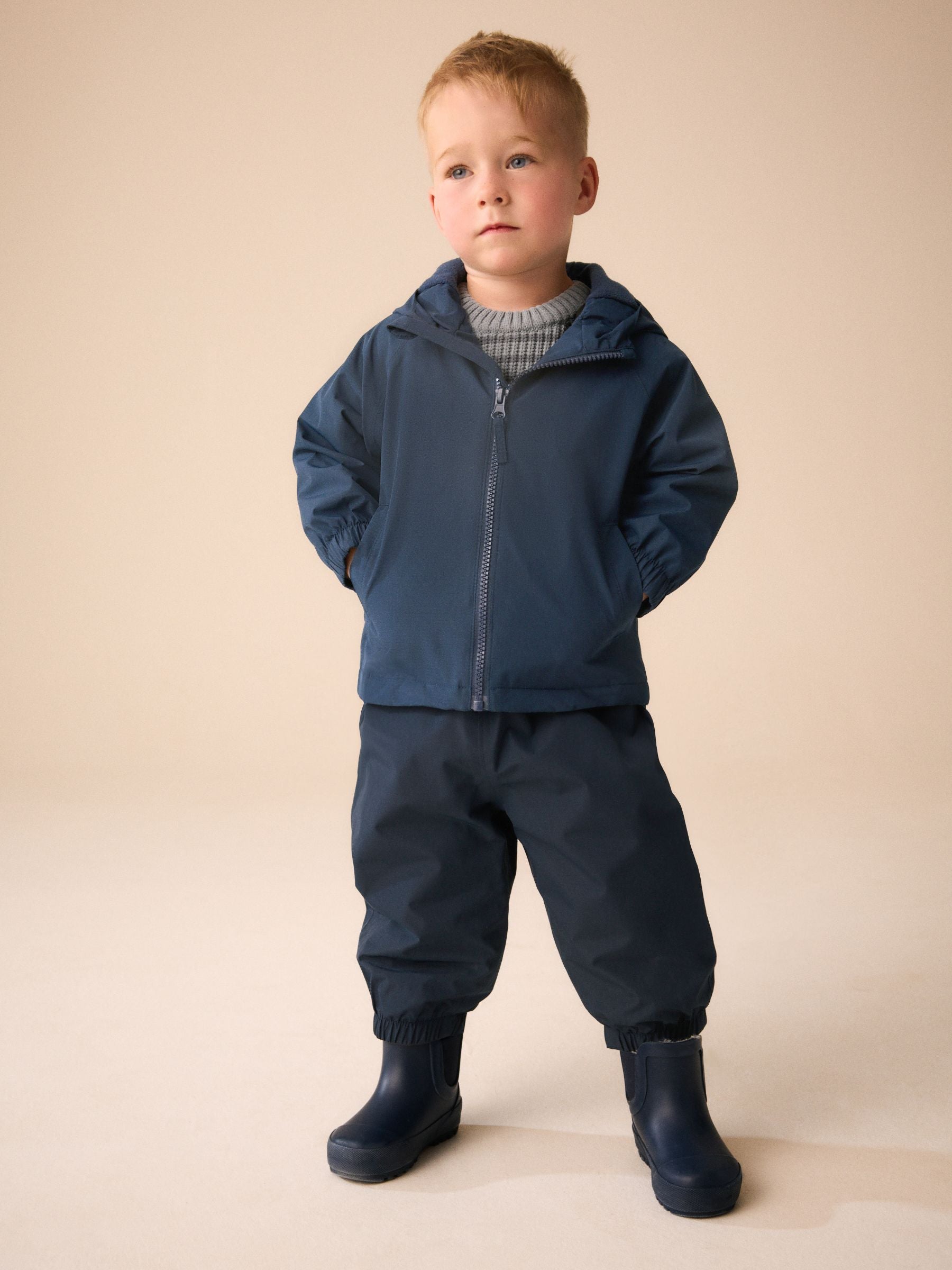 Dsiney Kidz - Navy Waterproof Cagoule (6mths-7yrs) image 3