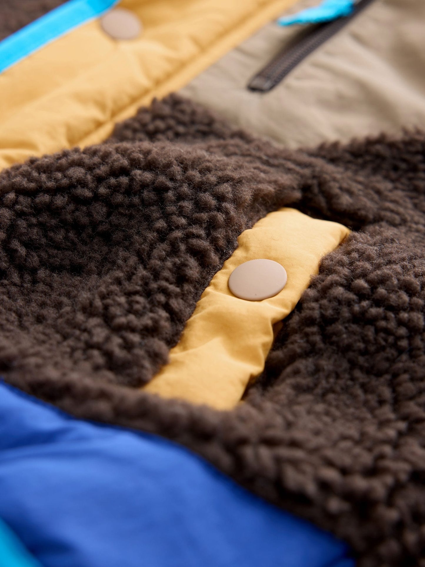 Dsiney Kidz - Brow Colour Block Borg Gilet (3mths-7yrs) image 8