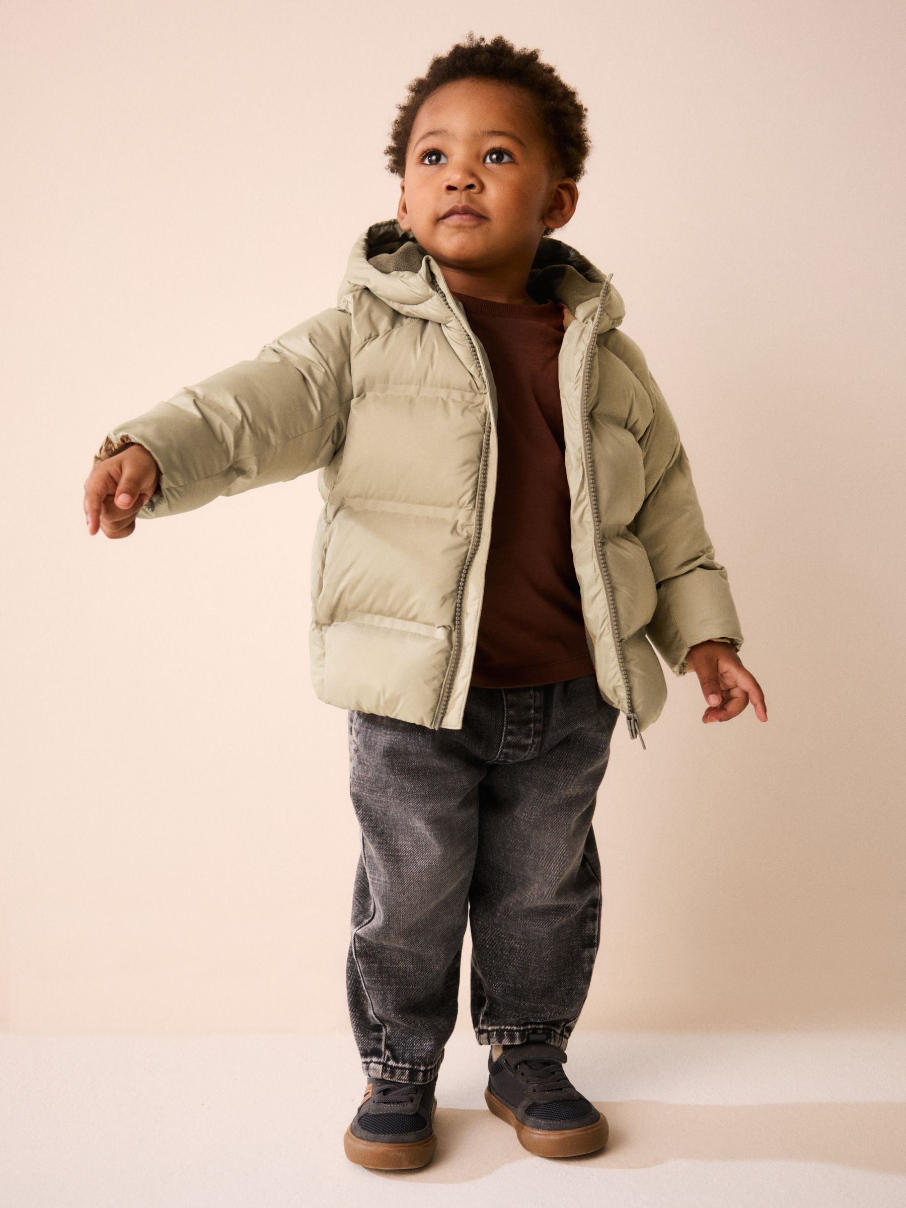 Dsiney Kidz - Neutral Padded Coat (3mths-7yrs) image 1