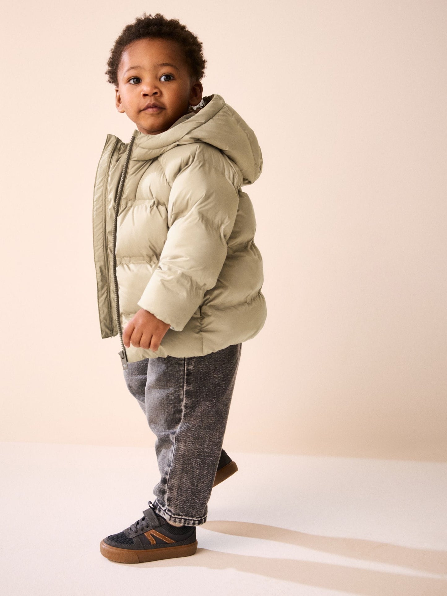 Dsiney Kidz - Neutral Padded Coat (3mths-7yrs) image 2