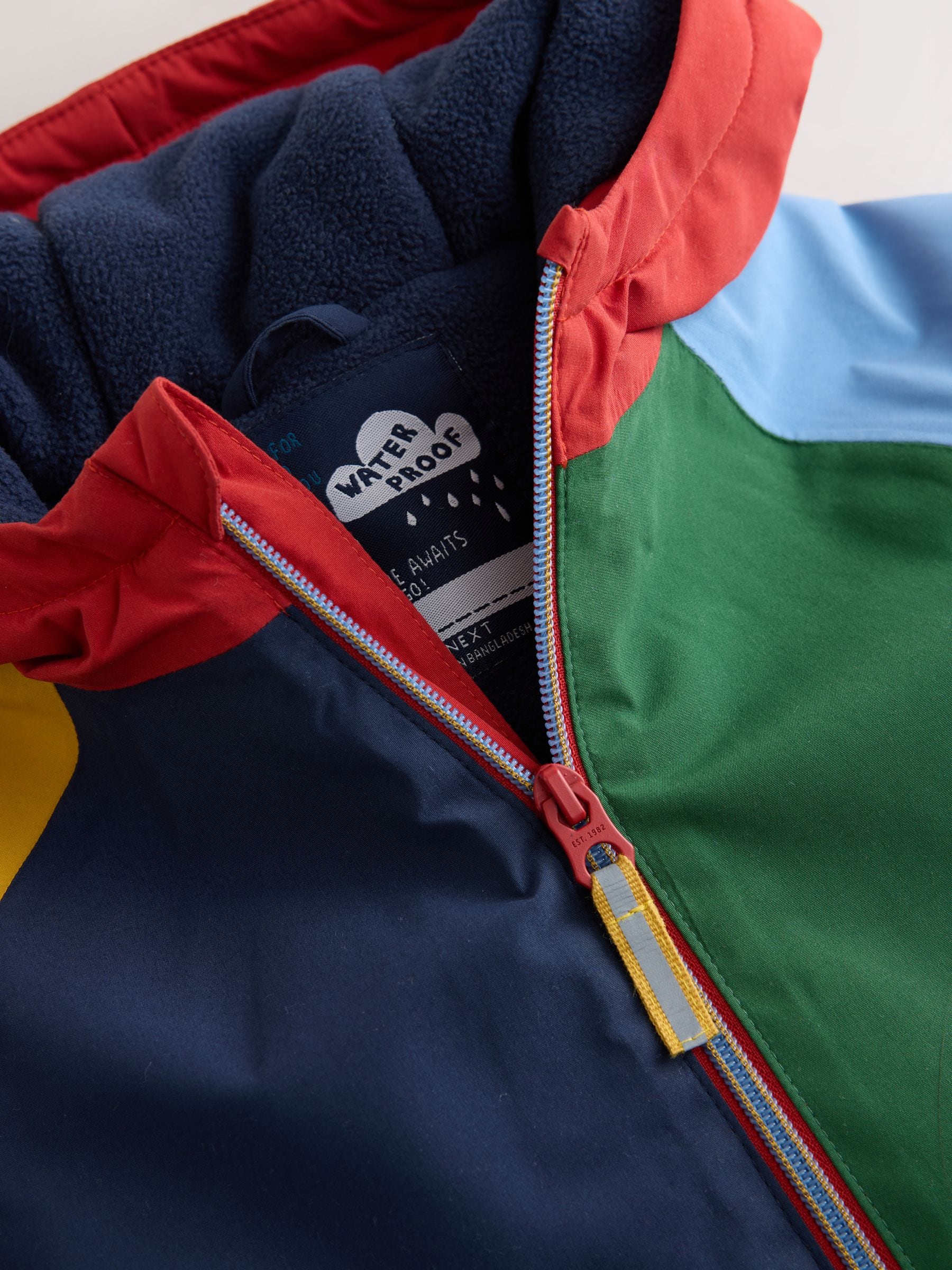 Dsiney Kidz - Colour Block Wadded Waterproof Puddlesuit (3mths-7yrs) image 8