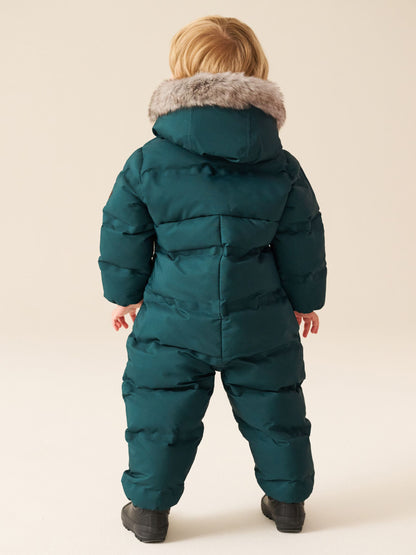 Dsiney Kidz - Green Waterproof Padded Snowsuit (3mths-7yrs) image 3