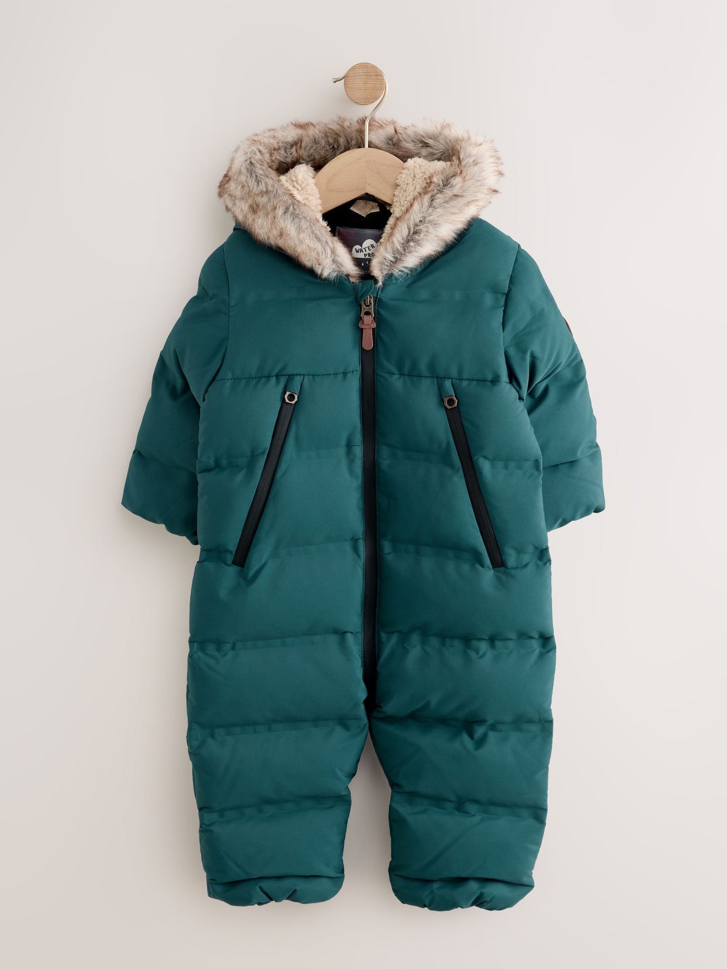 Dsiney Kidz - Green Waterproof Padded Snowsuit (3mths-7yrs) image 5