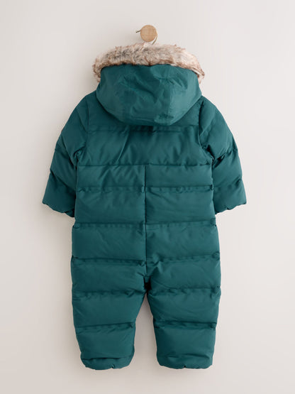 Dsiney Kidz - Green Waterproof Padded Snowsuit (3mths-7yrs) image 6
