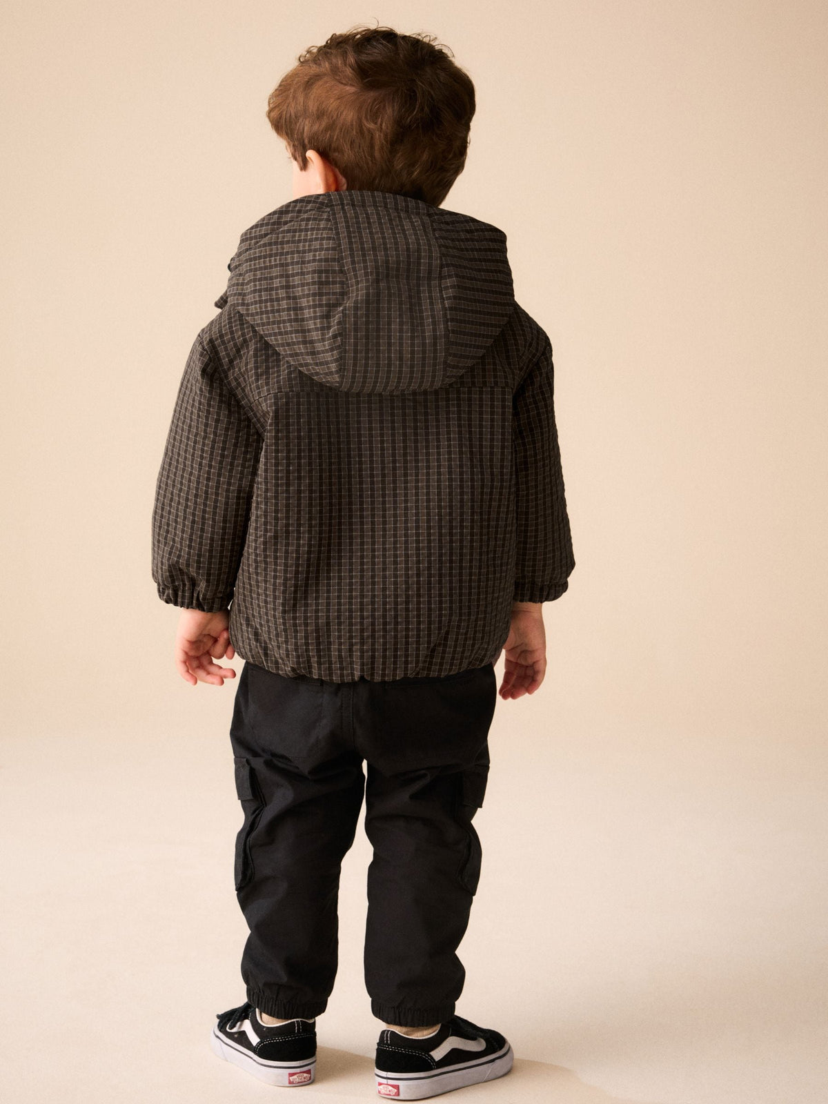 Brown Check Utility Anorak (6mths-7yrs) - image 4