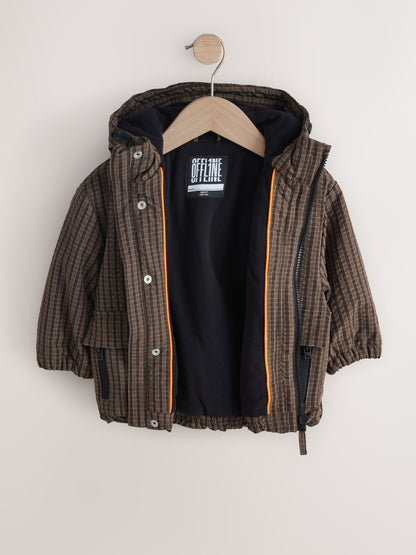 Brown Check Utility Anorak (6mths-7yrs) - image 8