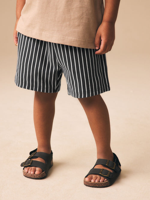 Black Jersey Shorts (3mths-7yrs) image 1