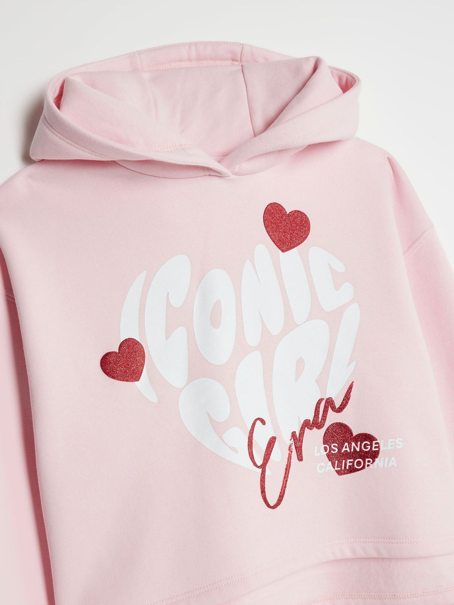 River Island Pink Iconic Girl Hoodie & Leggings Set