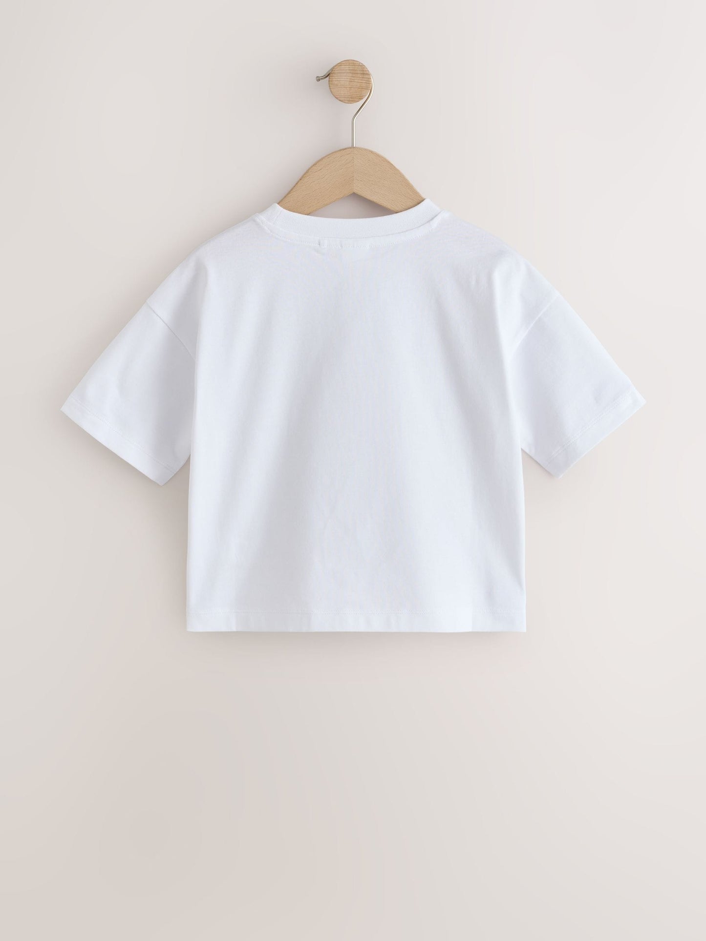 Dsiney Kidz - White Cotton Relaxed Fit Gym School T-Shirts 2 Pack (3-16yrs) image 11