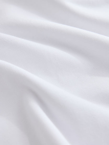 Dsiney Kidz - White Cotton Relaxed Fit Gym School T-Shirts 2 Pack (3-16yrs) image 12