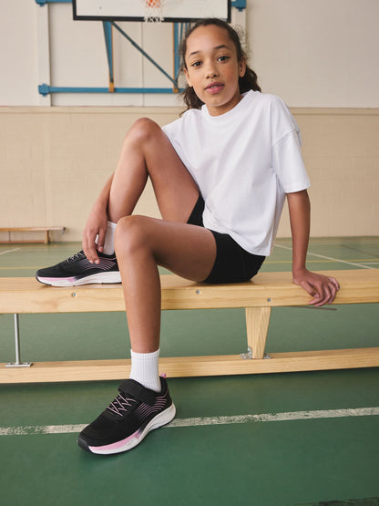 Dsiney Kidz - White Cotton Relaxed Fit Gym School T-Shirts 2 Pack (3-16yrs) image 4